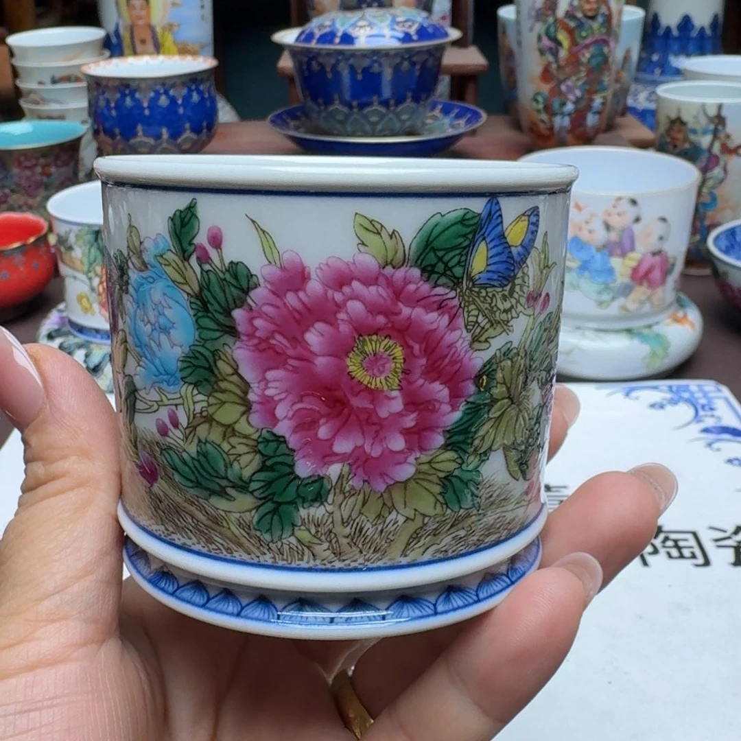 景德镇手工手绘展示