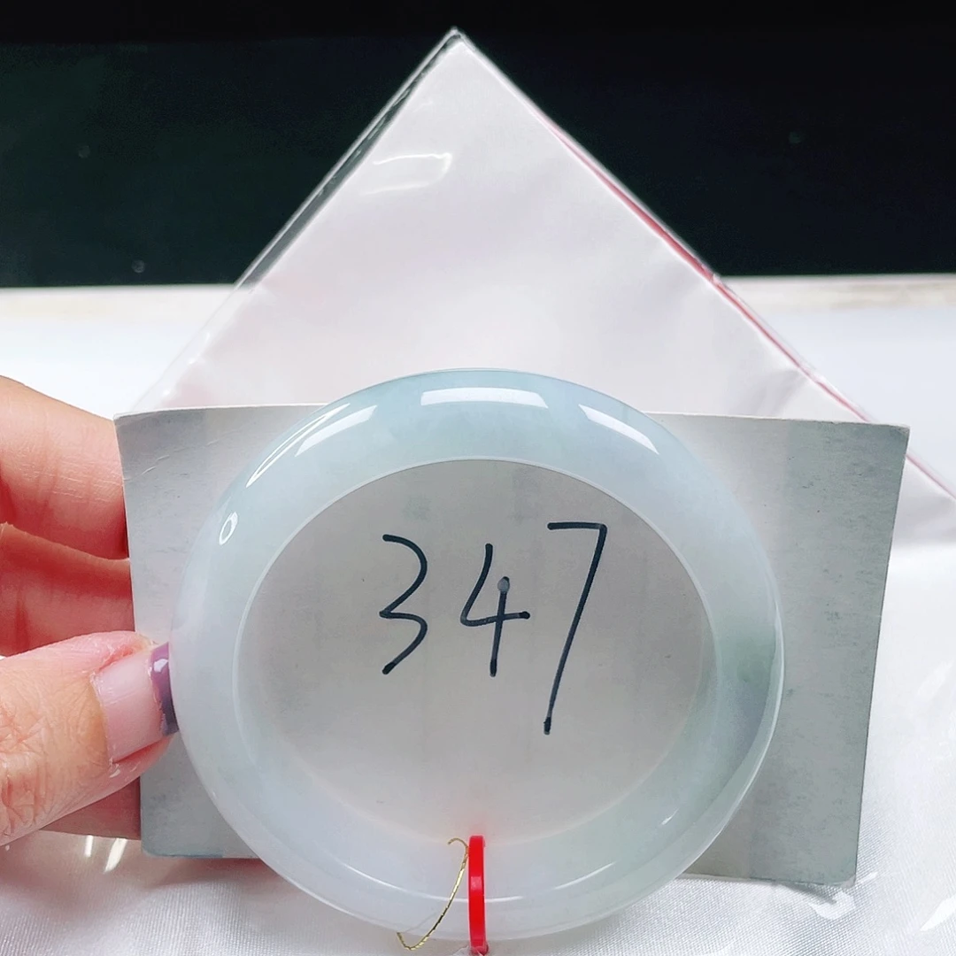 翡翠未镶嵌手镯缅甸翡翠53+