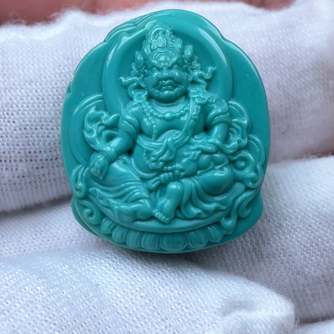 绿松石未镶嵌颈饰