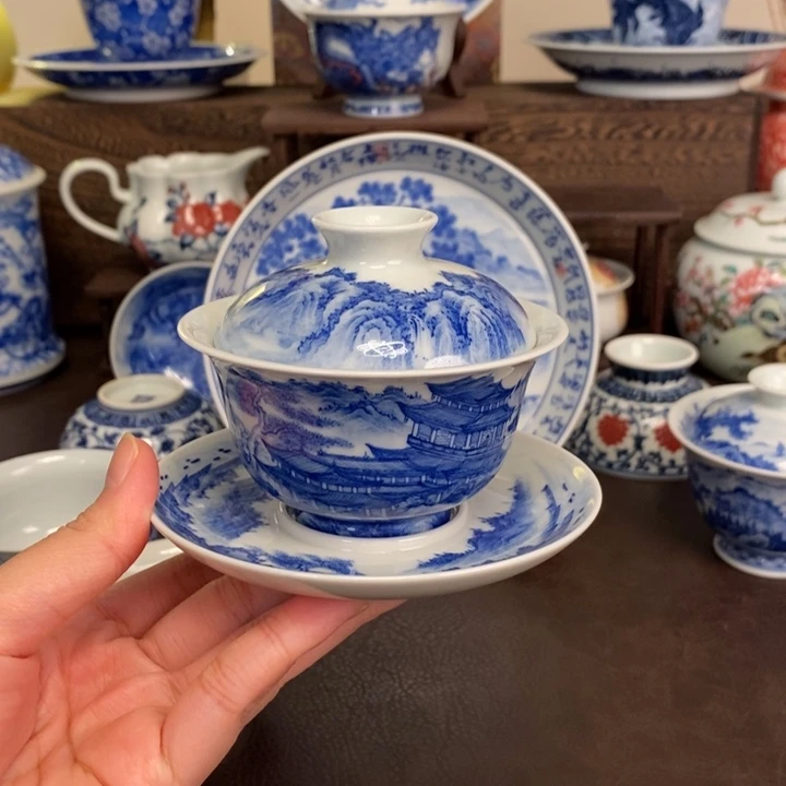 景德镇陶瓷手工手绘