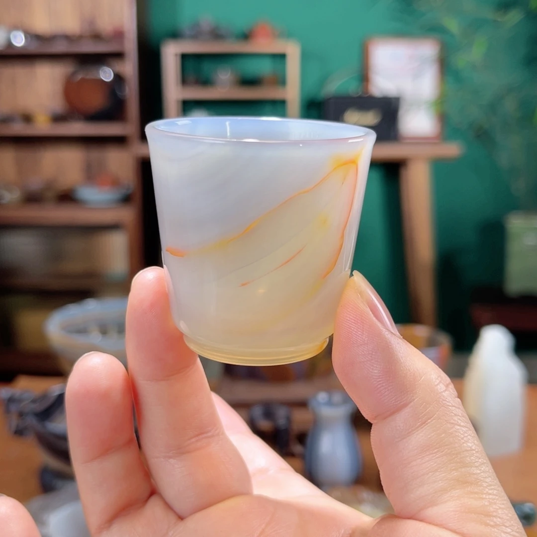 玛瑙/玉髓茶器未镶嵌