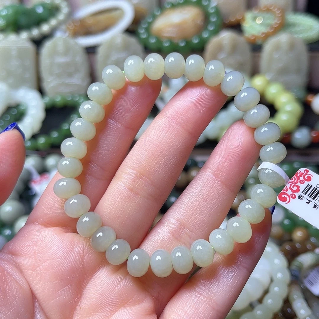 和田玉手链未镶嵌