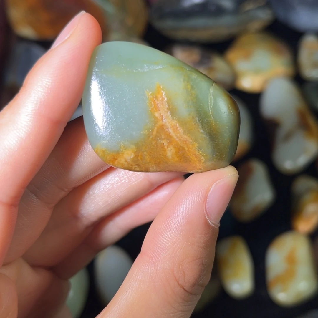 和田玉（糖玉）未镶嵌挂件29g