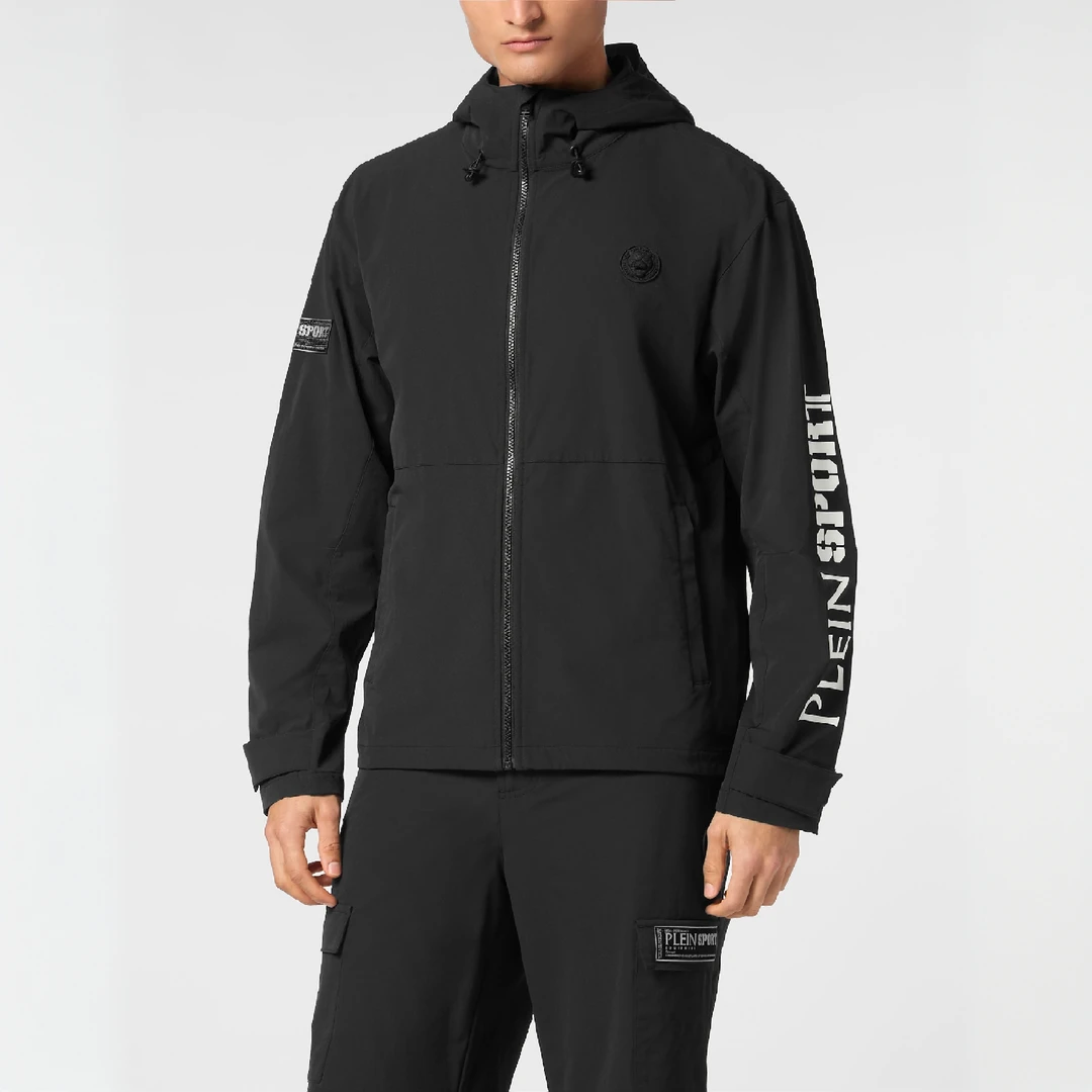 PHILIPP PLEIN 2025年春男士经典Scratch长袖夹克外套 sport