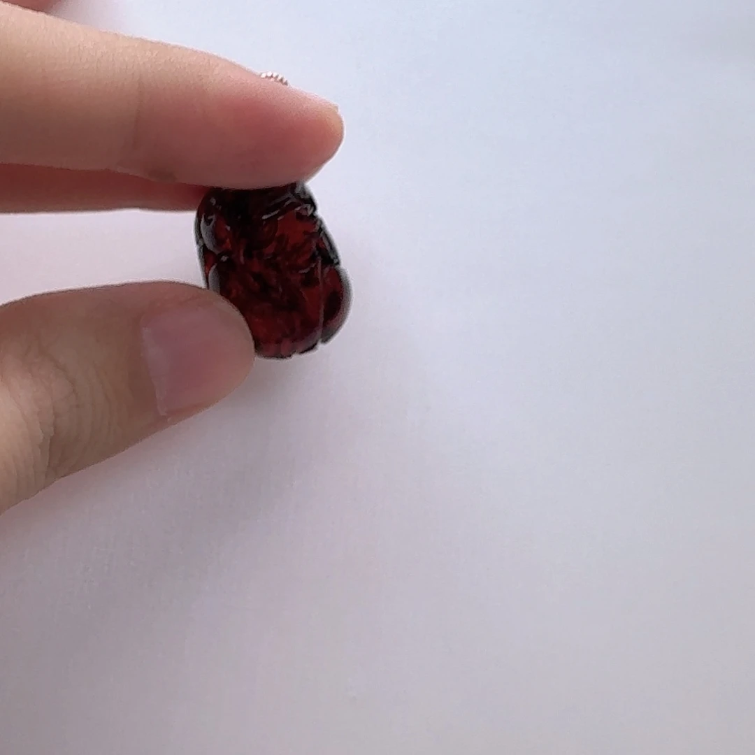 琥珀未镶嵌耳饰吊坠