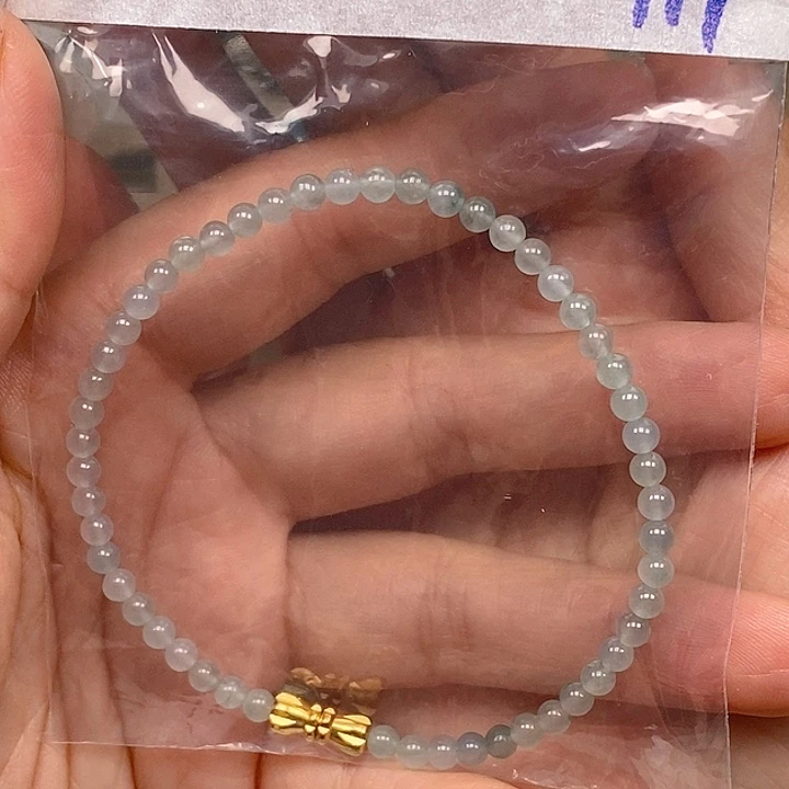 翡翠未镶嵌颈饰翡翠手串