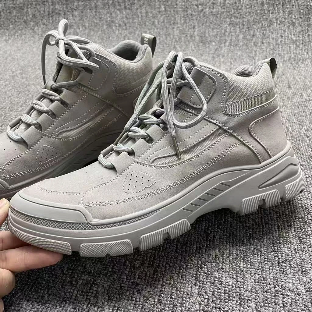 6184马丁靴时尚休闲春秋款高帮运动透气软底时尚