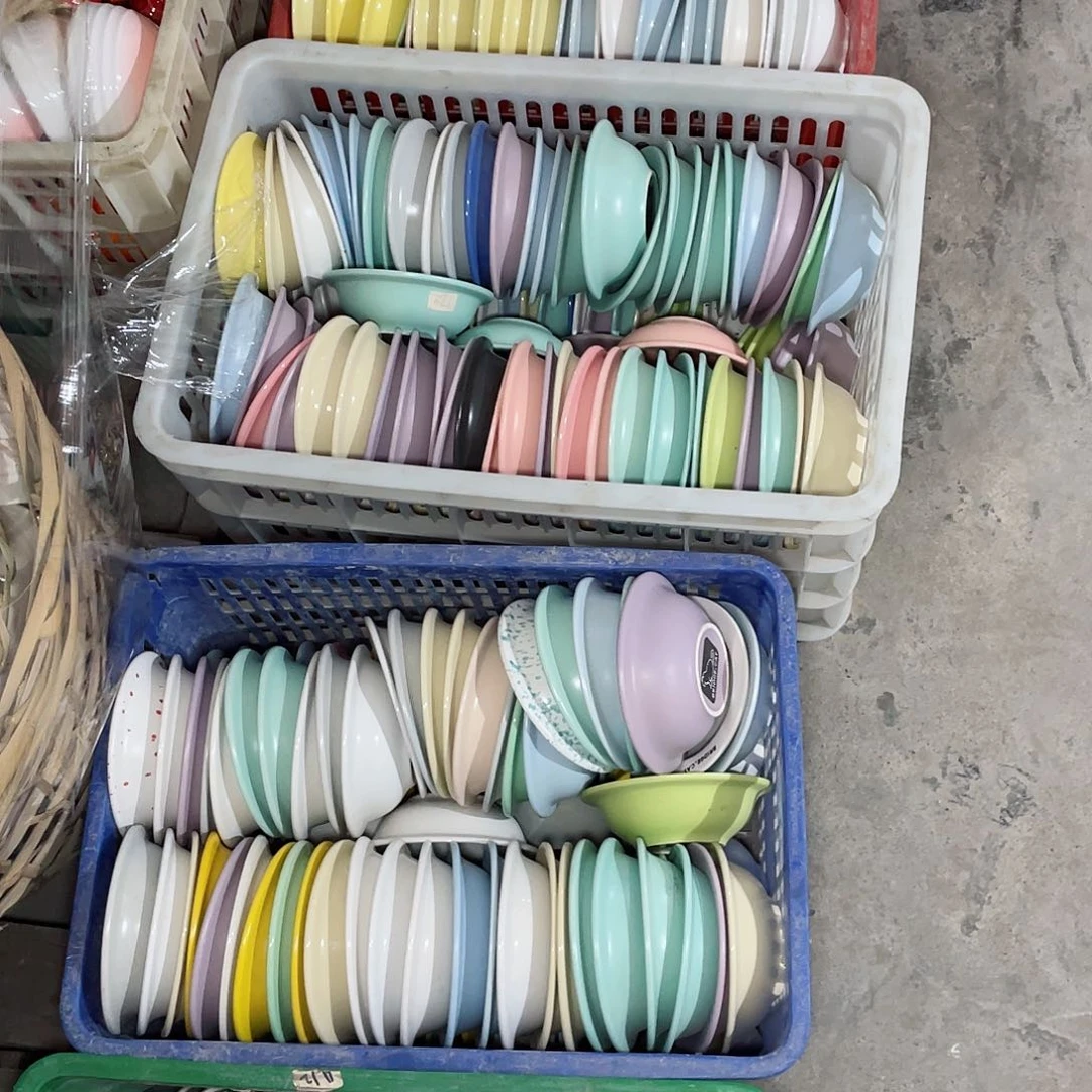 瓷片微瑕陶瓷餐具家用 哑光随机四个