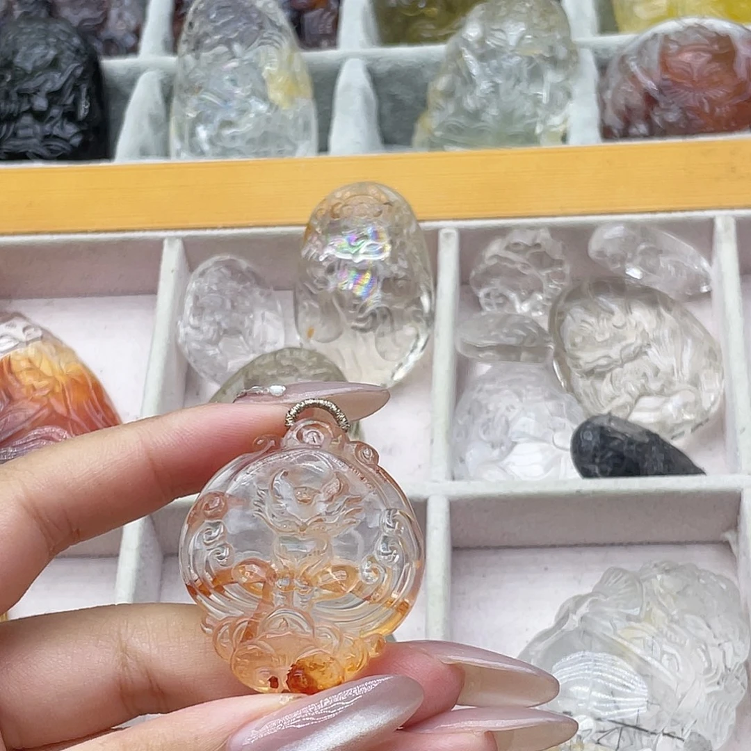 颈饰未镶嵌水晶天然