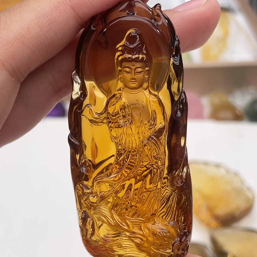 顺***性颈饰未镶嵌水晶定制吊坠