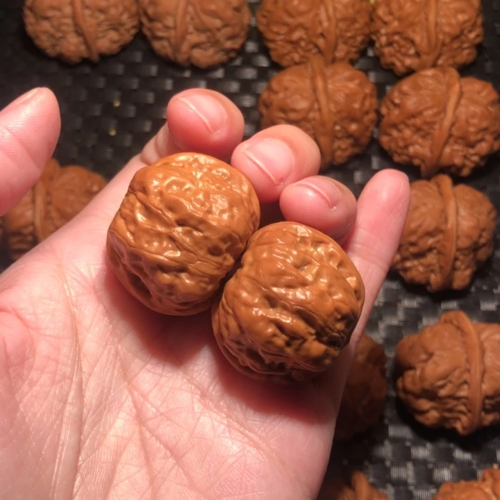 文玩核桃把件肉球蛙饼32