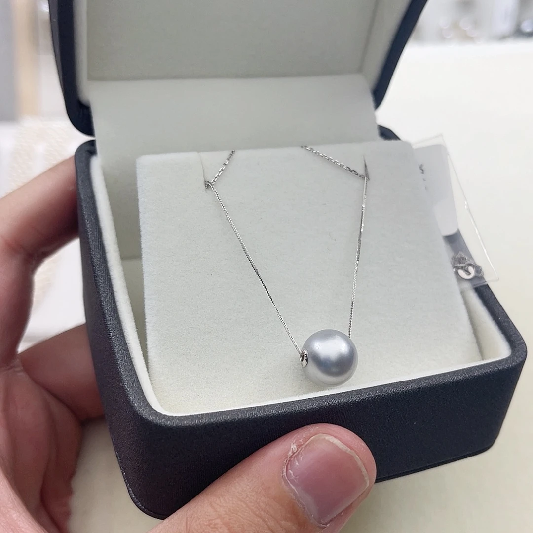 海水珍珠18K金镶嵌颈饰