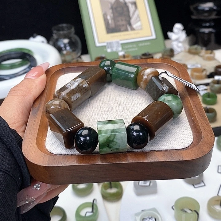和田玉（糖玉）未镶嵌戒指Z46新疆玉手串