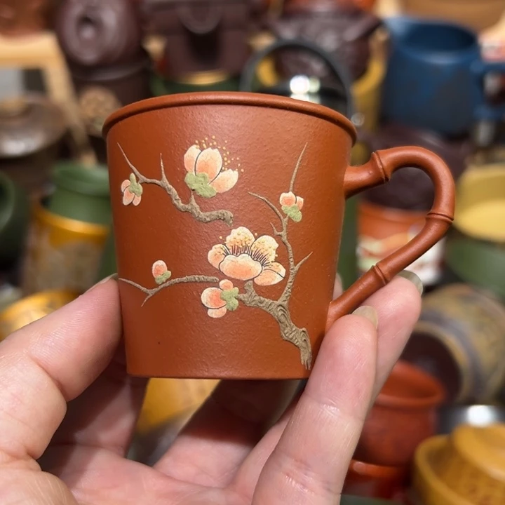 茶杯紫砂宜兴紫砂主人杯