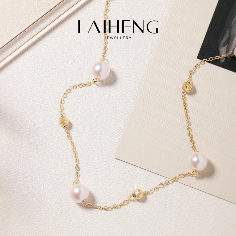 【满天星珍珠项链】18K金 海水珍珠项链 240118