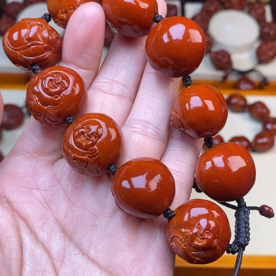 橄榄核吊坠向*弥勒弥勒