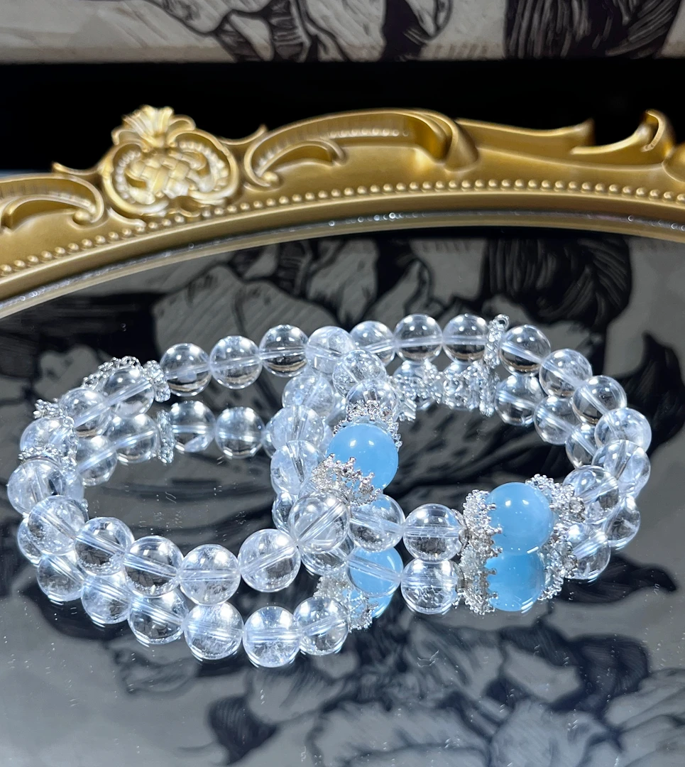 【桃禧】海蓝宝白水原创小众设计