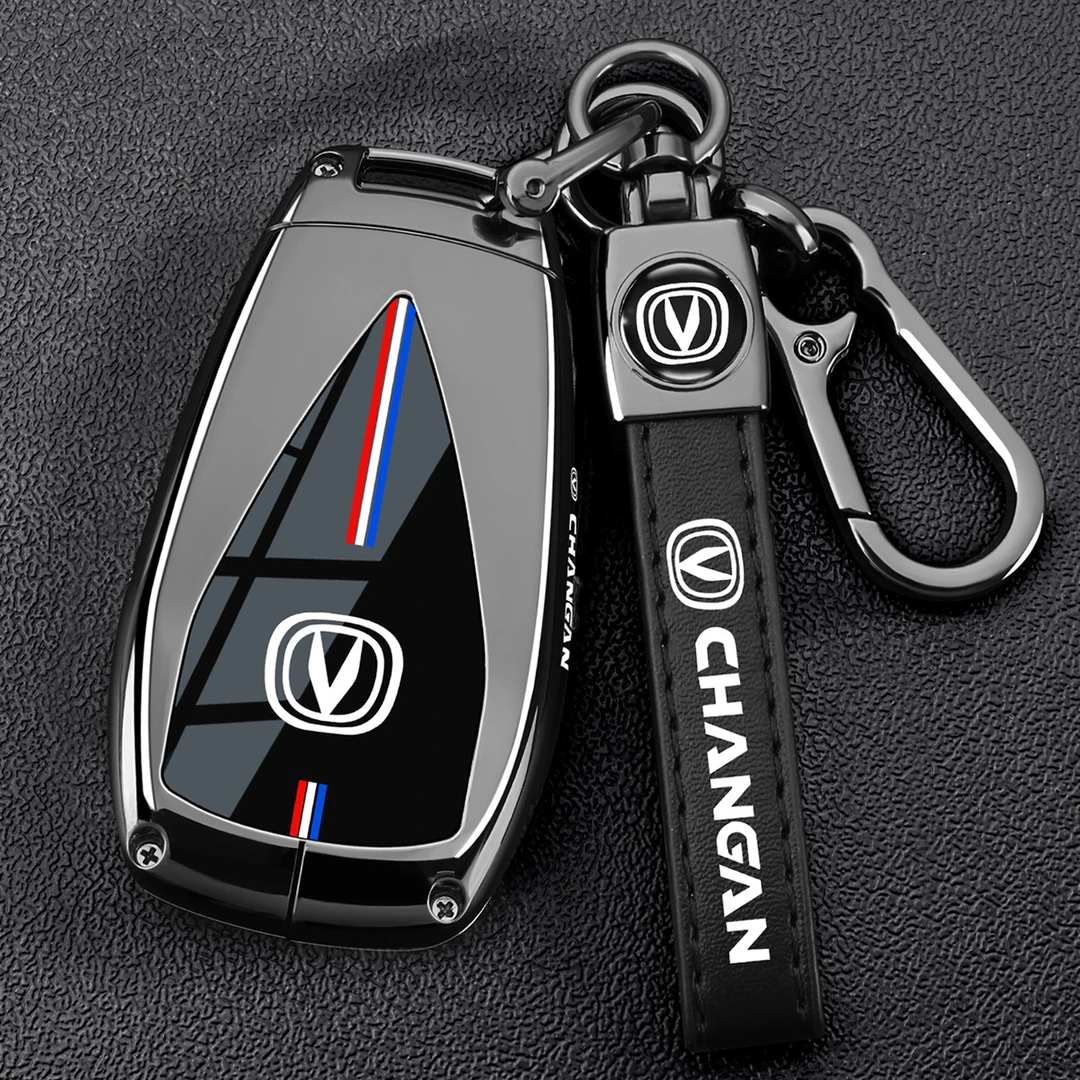 长安cs75plus钥匙套三代逸动cs55汽车cs35男uinv壳x5x7plus扣unit