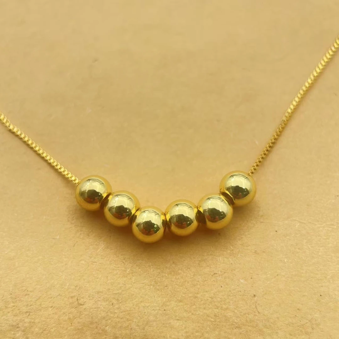 【善熙专属】时尚精美合金珠吊坠赠合金链DZ64601