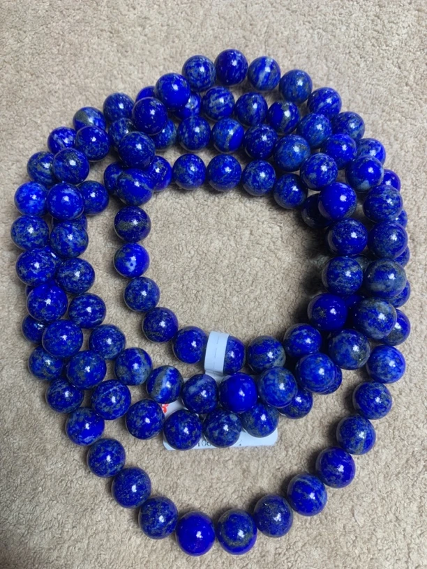天然青金石8mm108佛珠