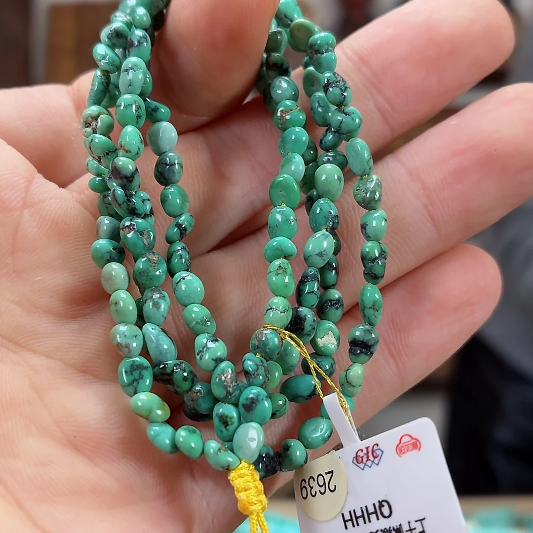 未镶嵌绿松石珠宝奇石