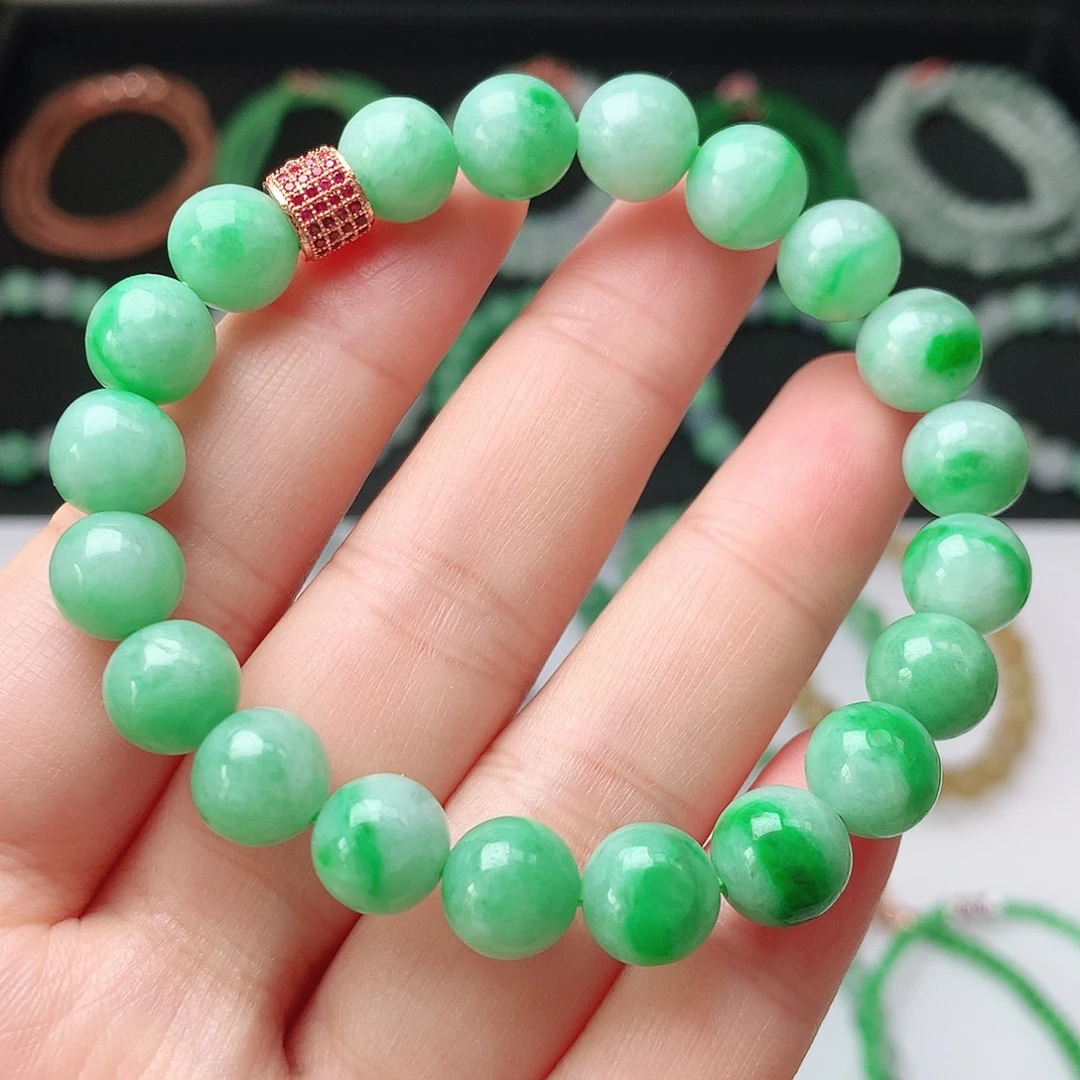 翡翠未镶嵌手链翡翠