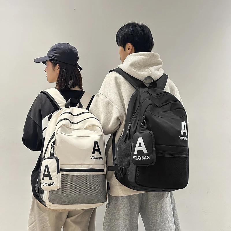 A01-A100编号双肩包学生包男女通用学生包旅行包男士双肩包休闲包