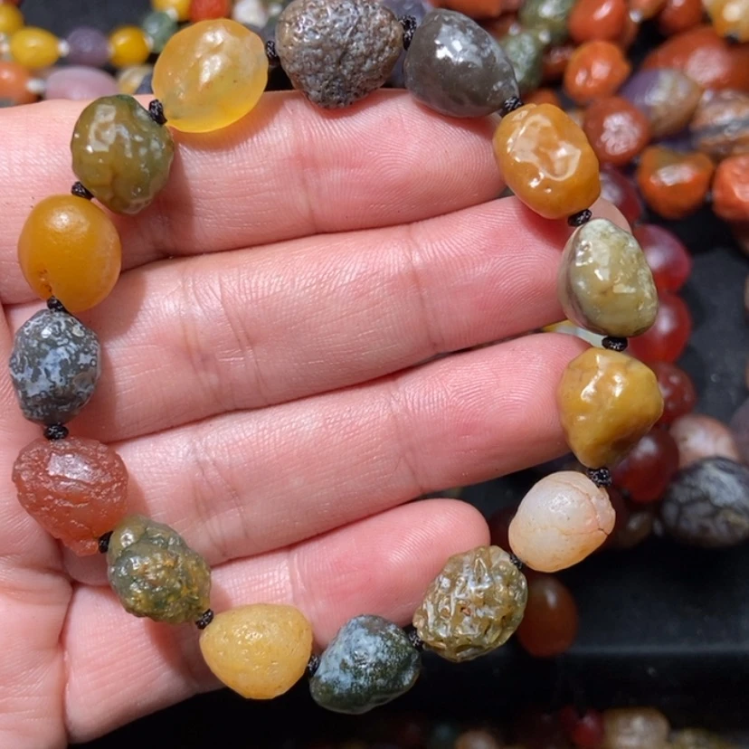 【闪购商品】玛瑙/玉髓项圈合金李*追