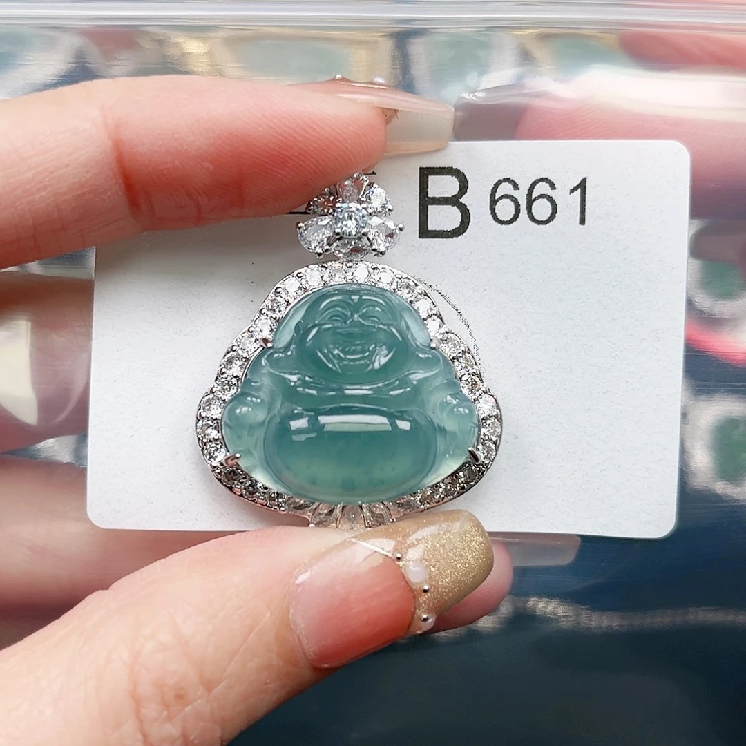 翡翠颈饰未镶嵌翡翠661