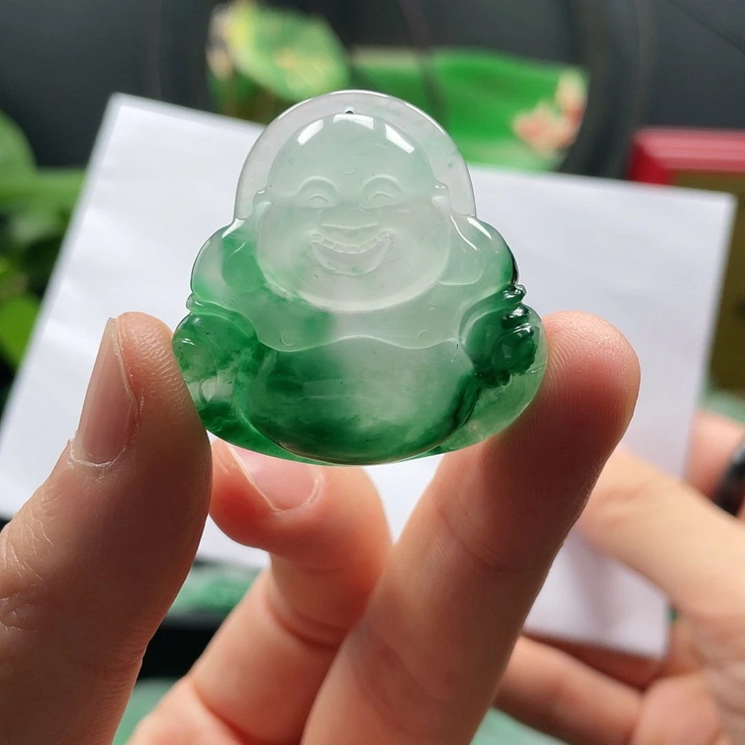 石英质玉吊坠未镶嵌沧*笑