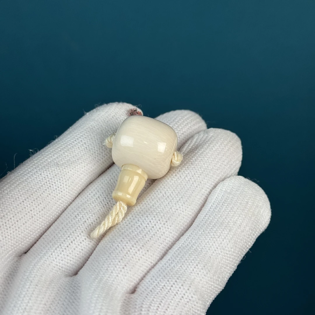 D6248天然猛犸牙 分体式三通16.6*25mm支持鉴定 假一罚四