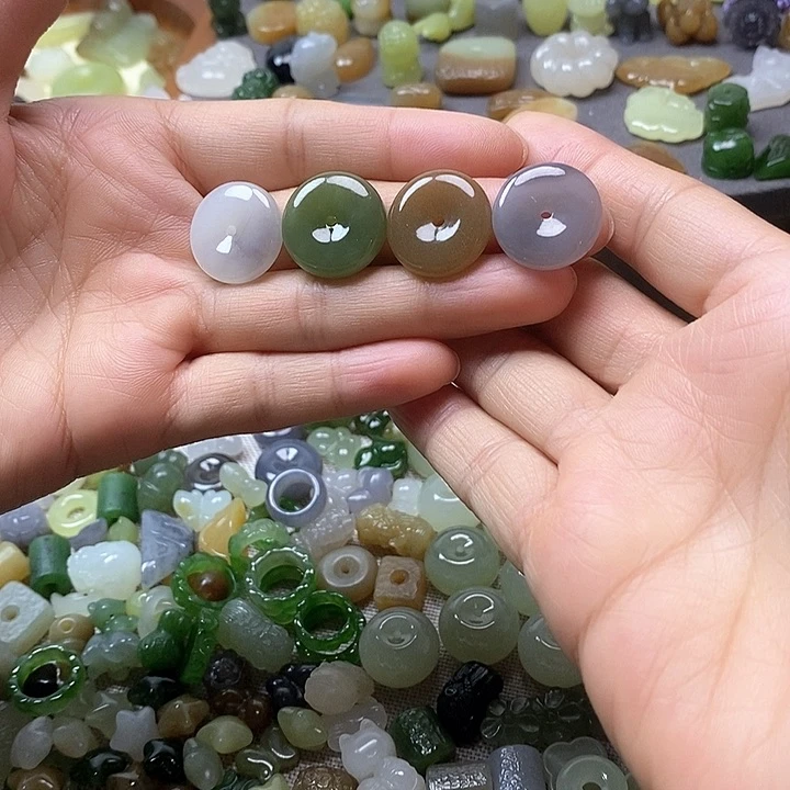 未镶嵌和田玉挂件平安扣98一个多样性发其一