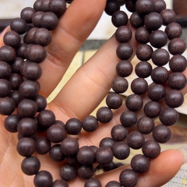 降真香手串/手链降真香08-108阴沉绿油东芝结晶超一档