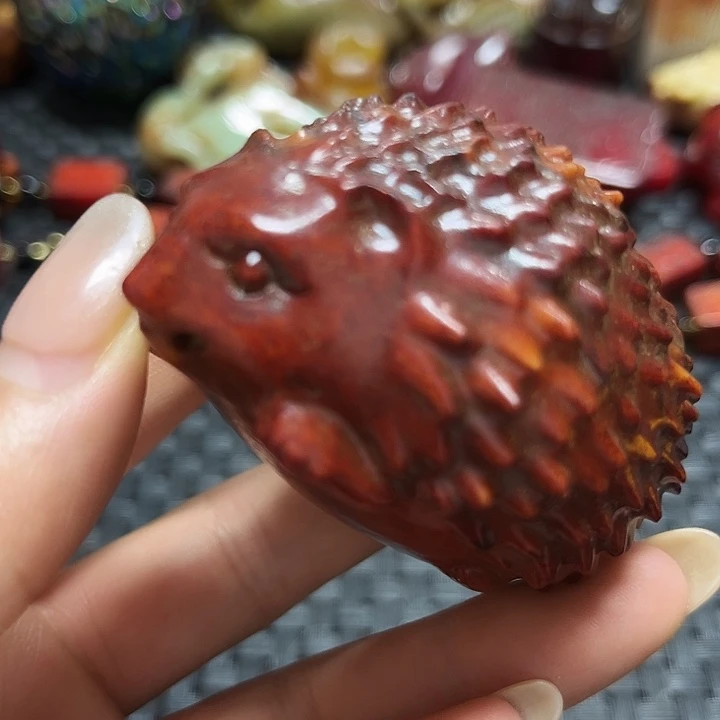 滴血莲花菩提把件
