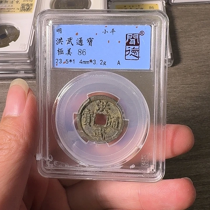 铜A闻博文化洪武通宝