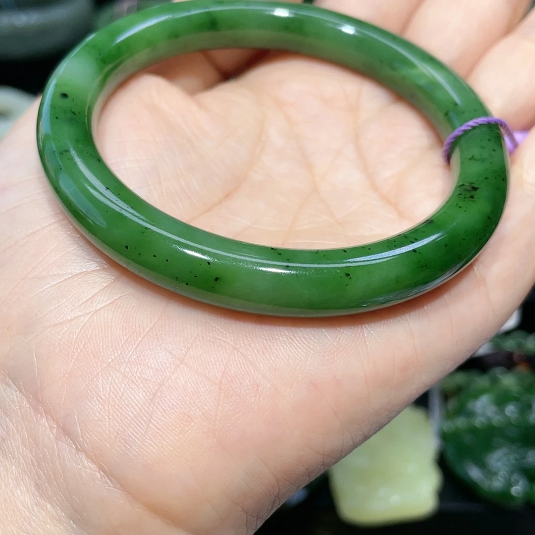 【闪购商品】和田玉手镯59圈口36未镶嵌