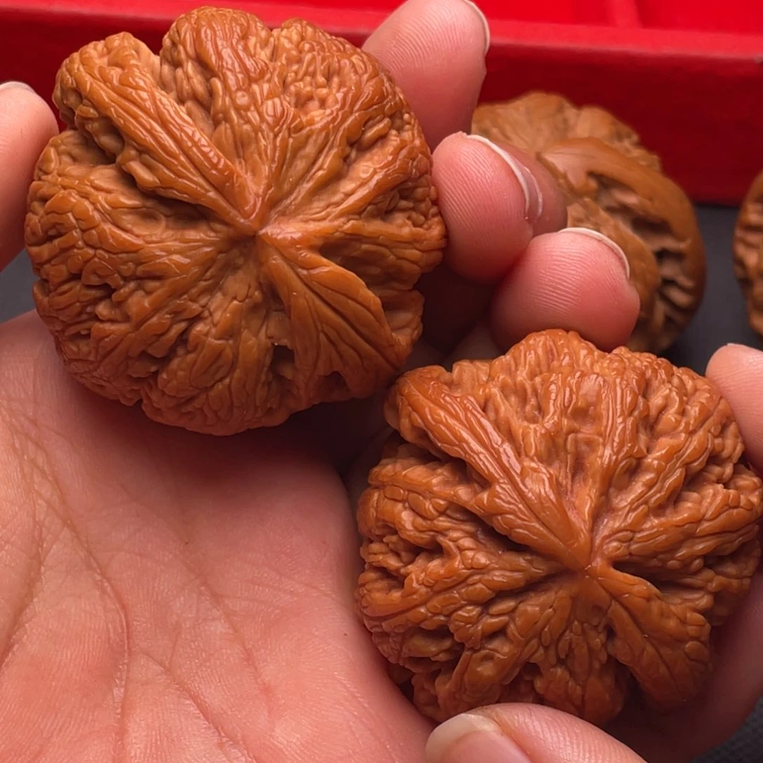 文玩核桃把件秦岭山脉