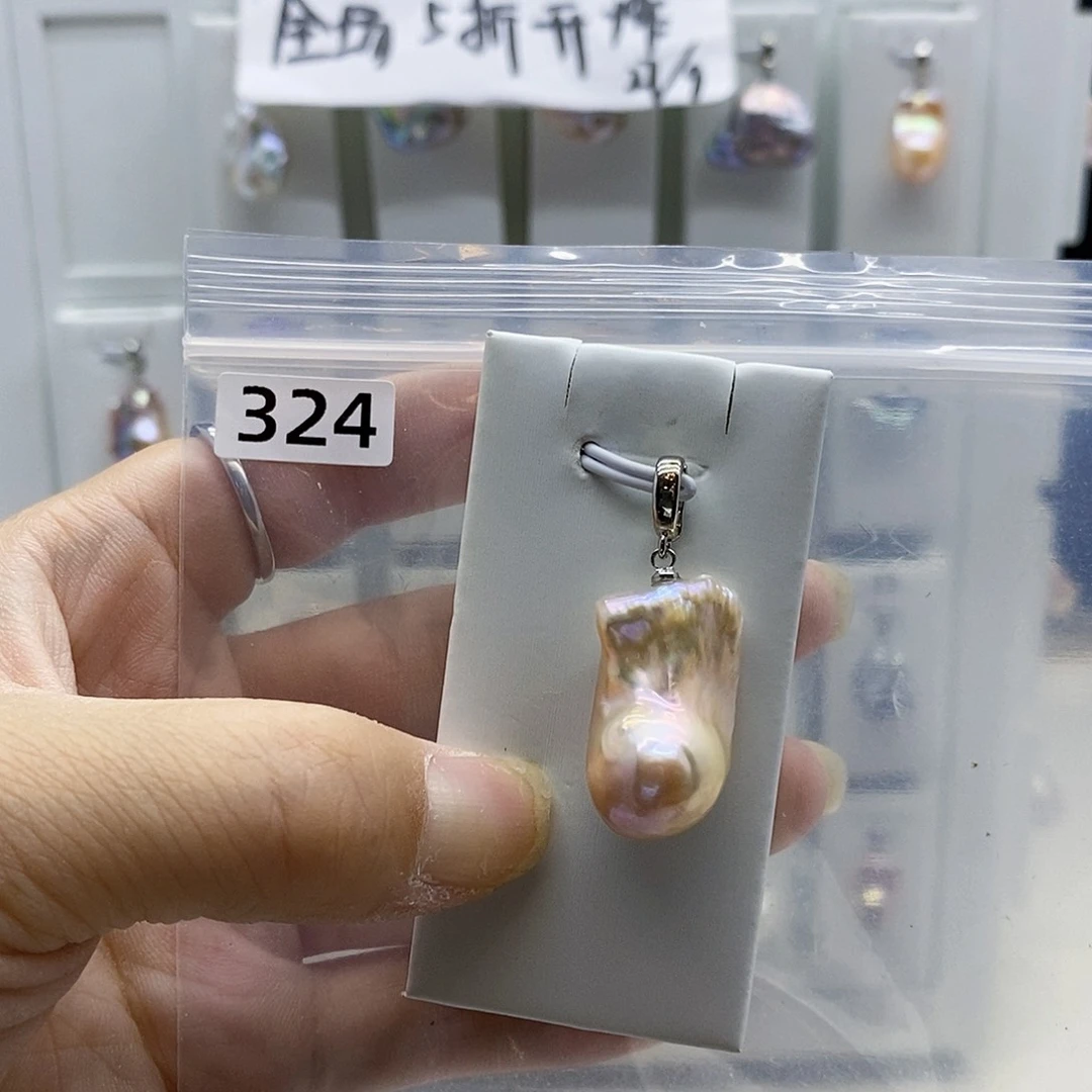 颈饰合金淡水珍珠