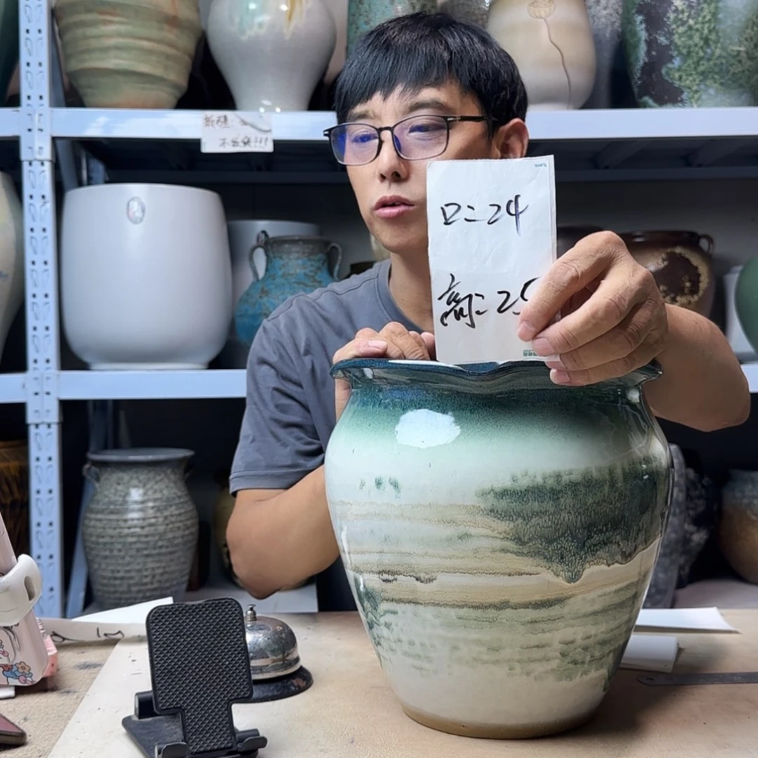 24@25 紫砂花盆尺寸