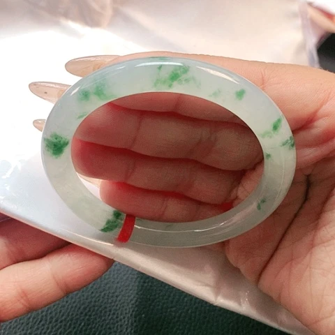 未镶嵌手镯翡翠2484