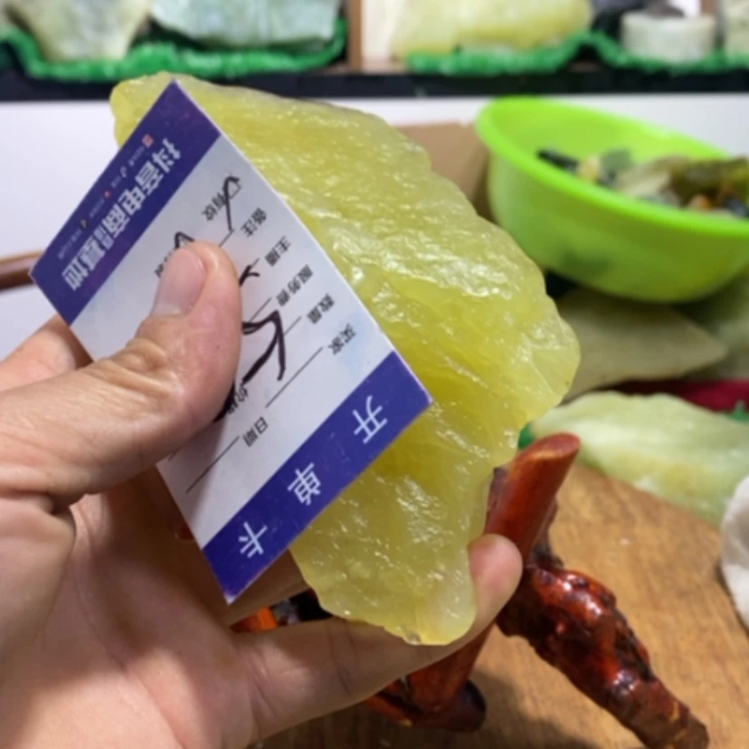 【闪购商品】蛇纹石玉珠宝奇石未镶嵌小**头