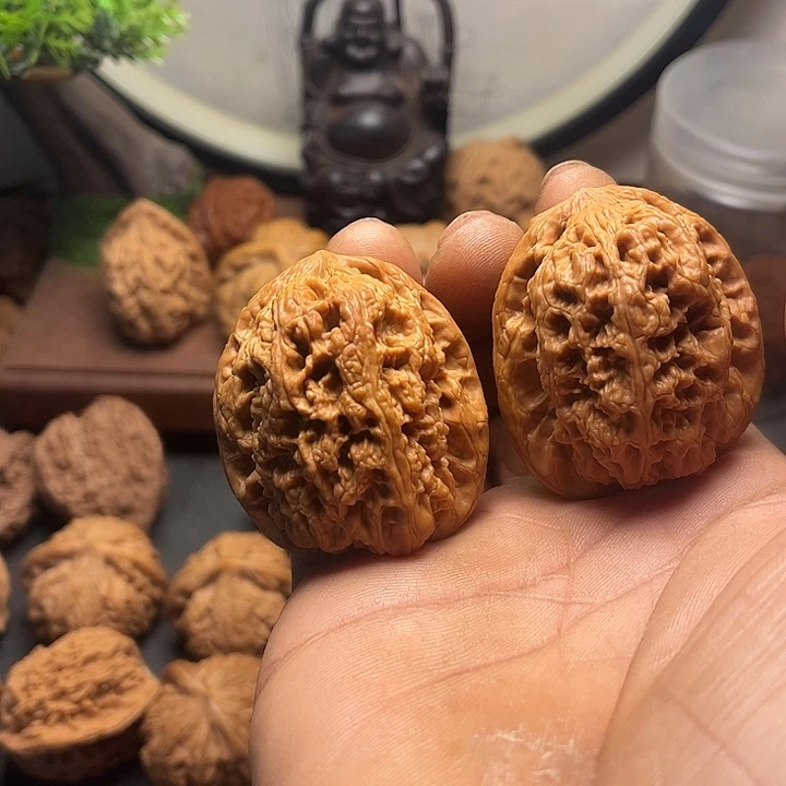 吊坠文玩核桃42将军