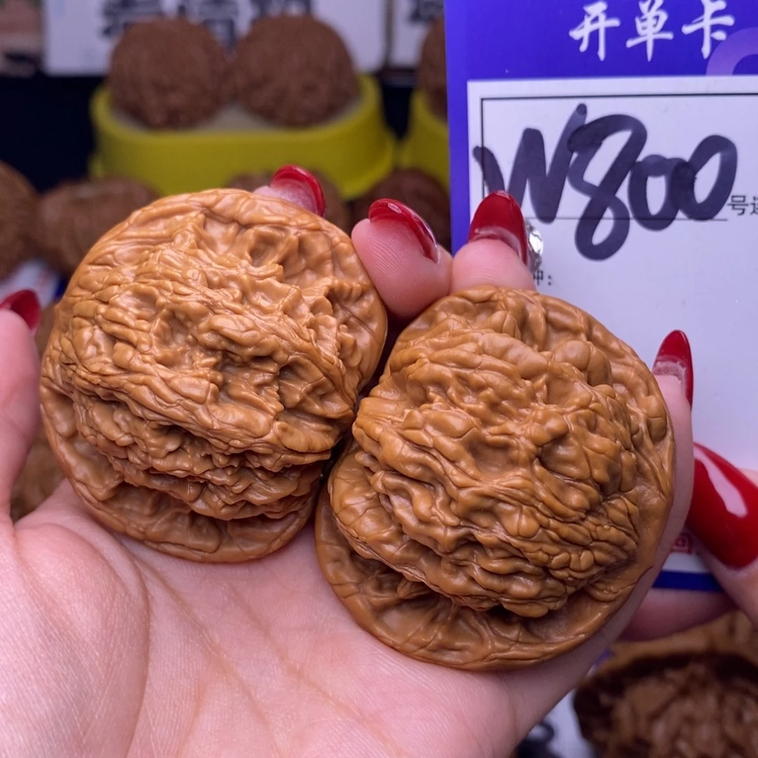 吊坠文玩核桃W800链接 虎头46尺