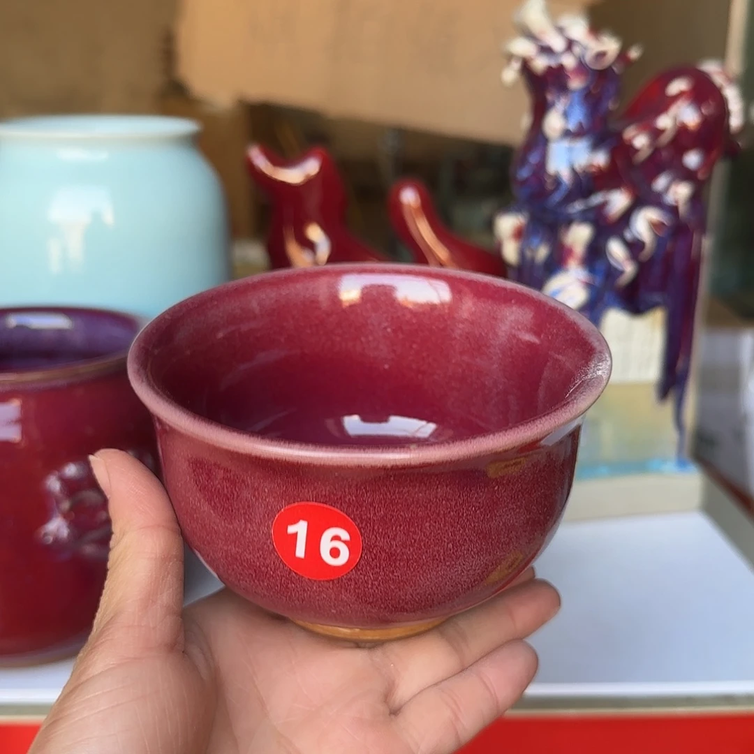 摆件陶郑家钧瓷摆件微瑕