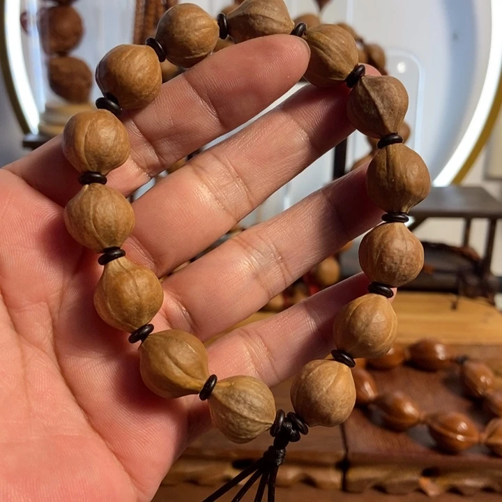 橄榄核吊坠14蜜桃臂