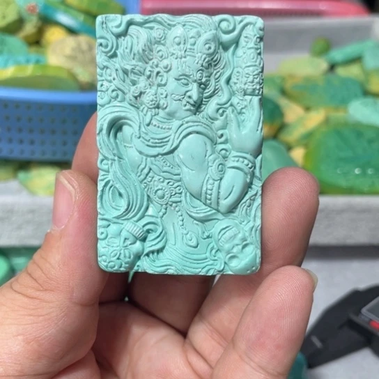 高瓷雕刻精品精美