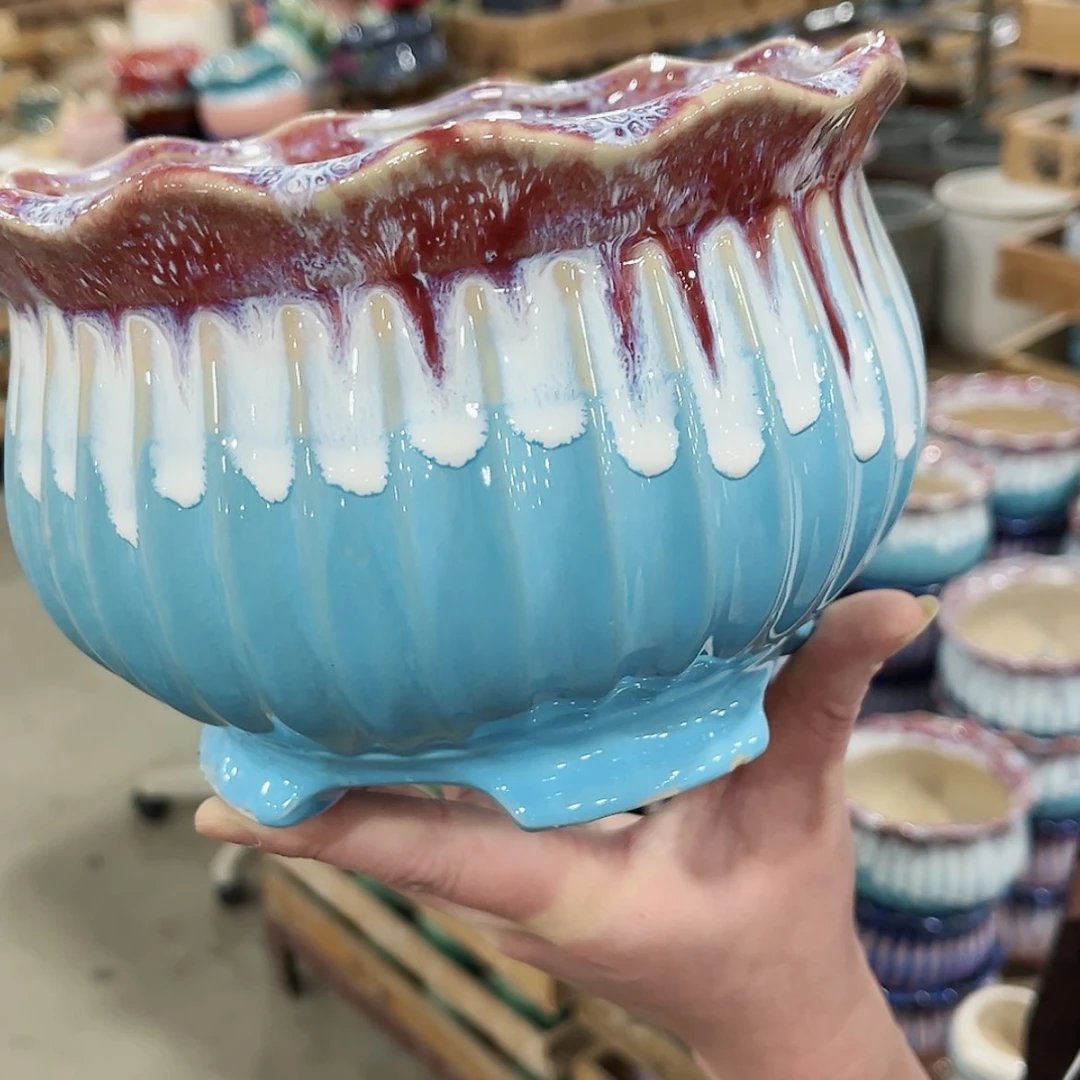 【闪购商品】陶瓷陶瓷多肉植物花盆