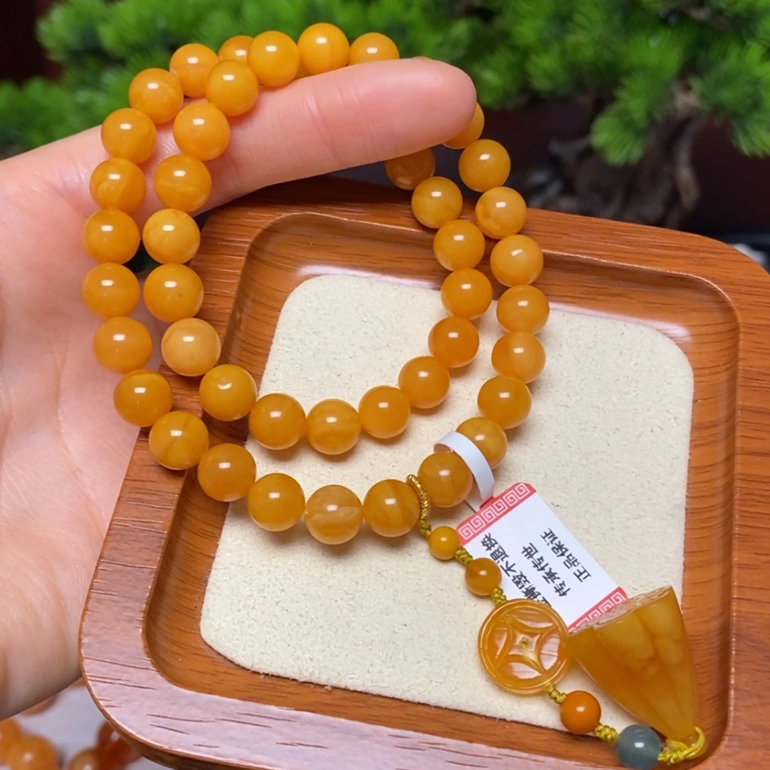 【闪购商品】未镶嵌蜜蜡手链手串