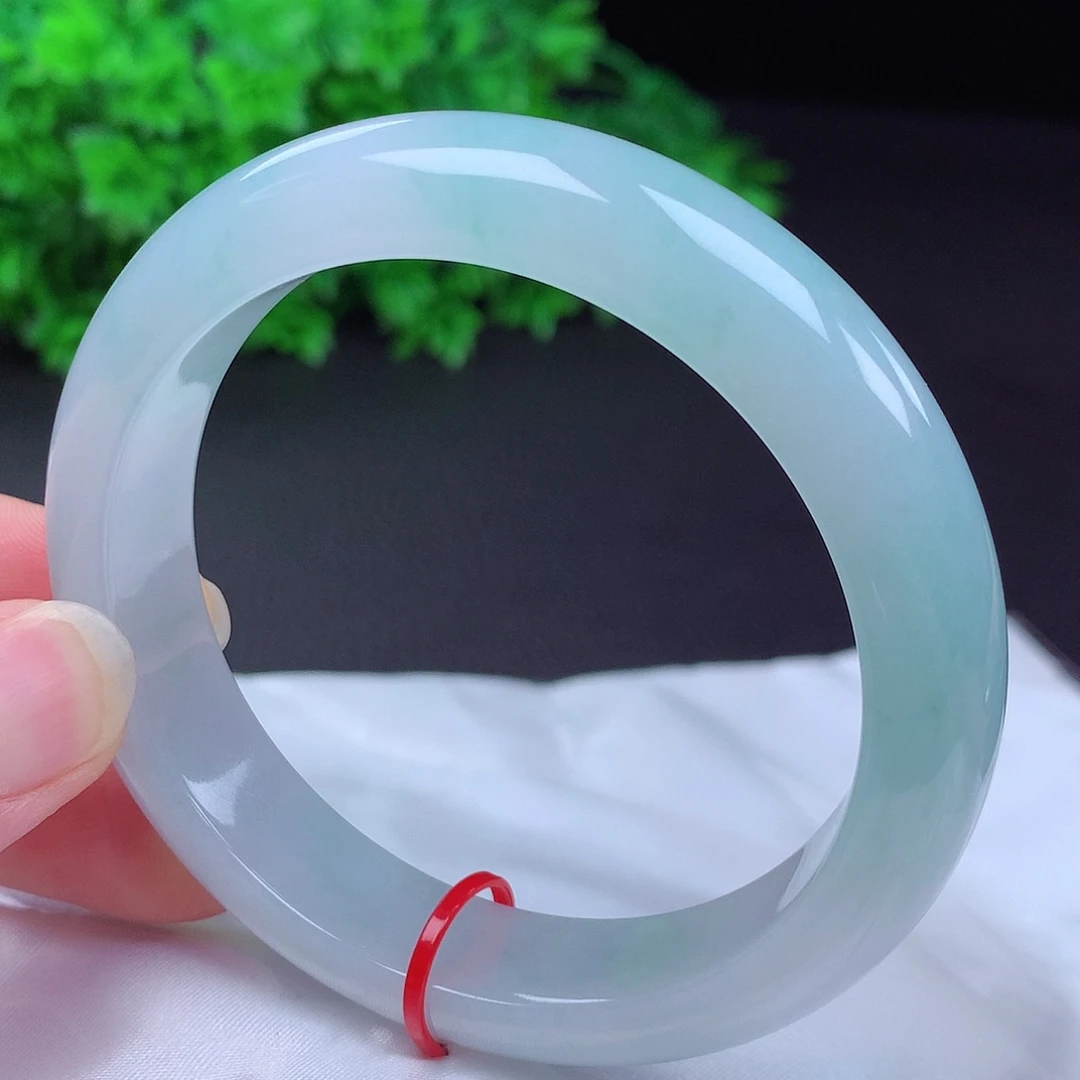 翡翠未镶嵌手镯59圈口683002