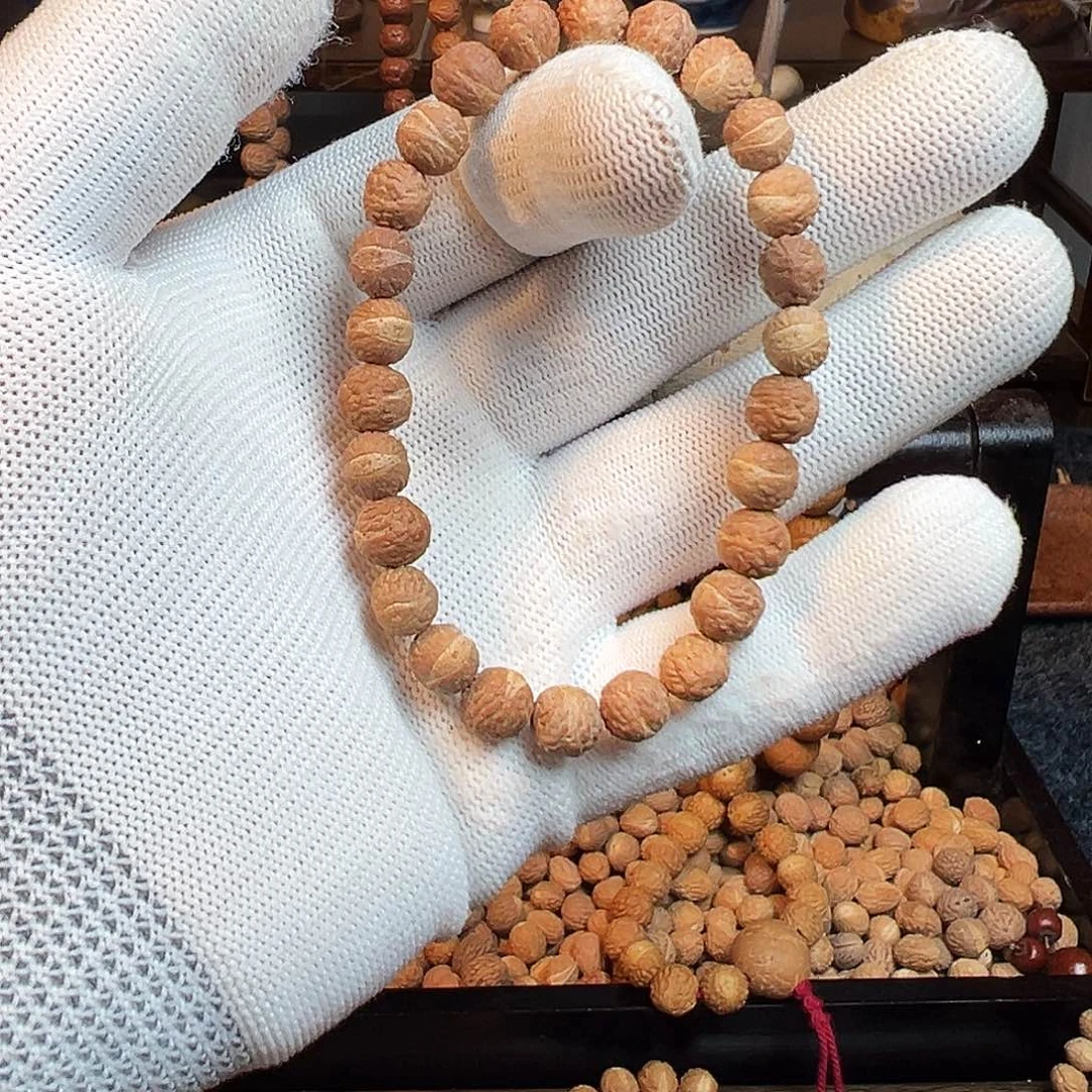 凤眼菩提吊坠野生酸枣核手串全品无修